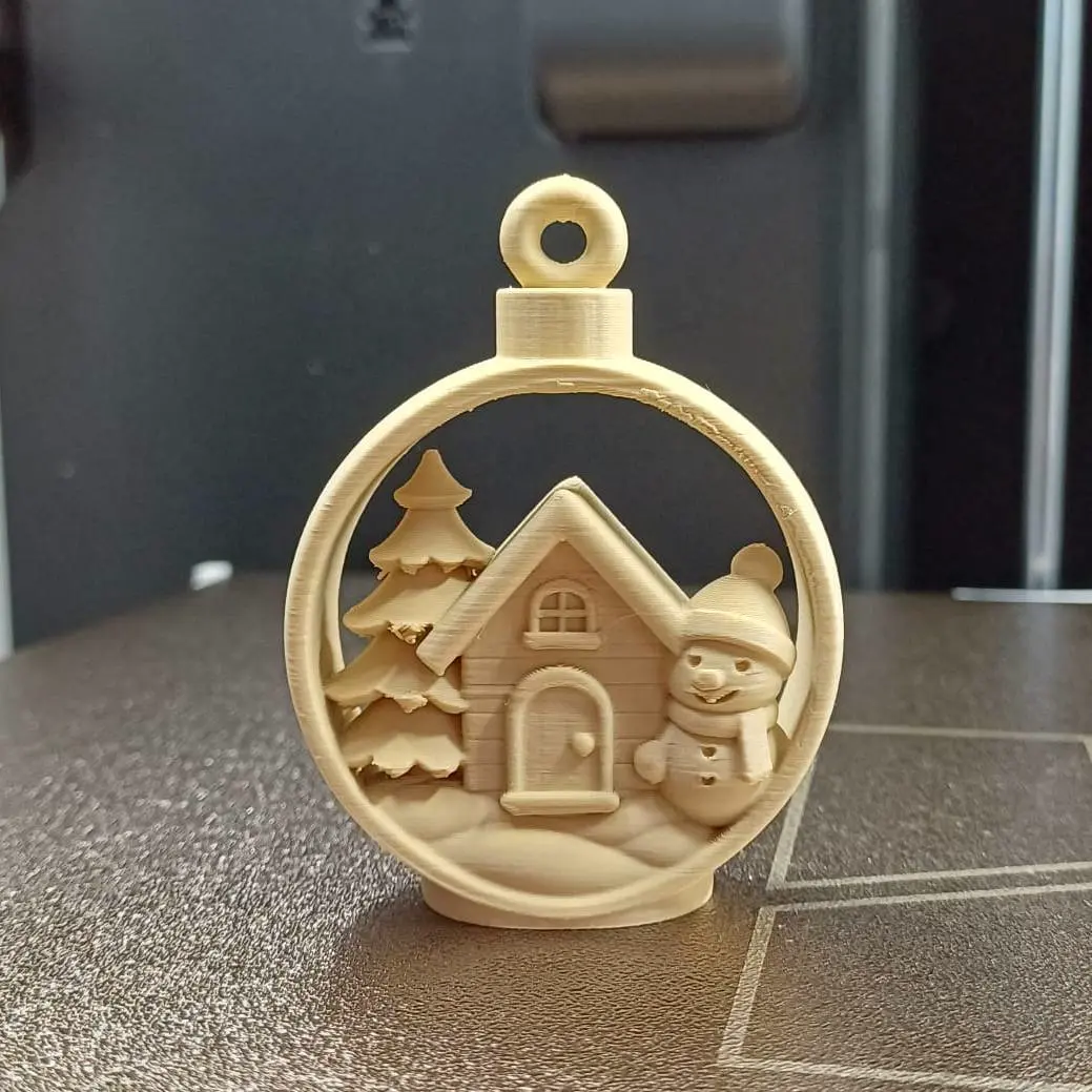 Cozy Cabin Ornament–Winter Wonderland in Miniature