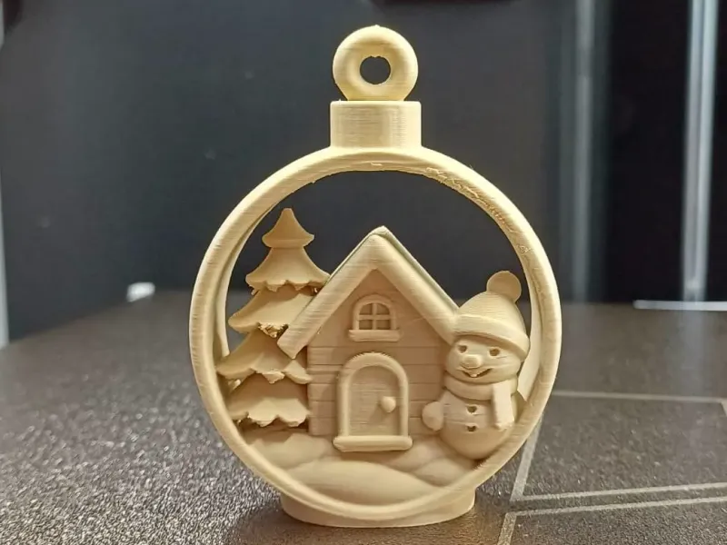 Cozy Cabin Ornament–Winter Wonderland in Miniature