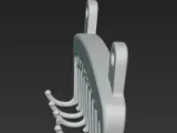 Creative Comb-Shaped Wall-Mounted Hook Rack-2