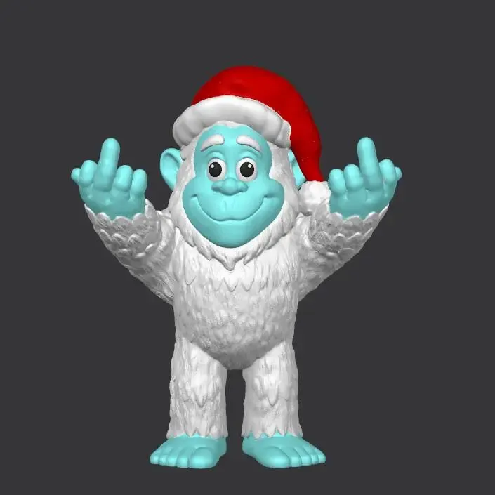orta parmaklı Noel yetisi