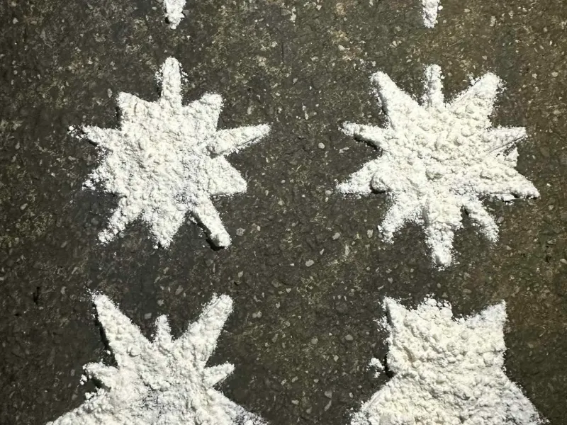 Reusable Six-Star Wall & Floor Stencil (Template)