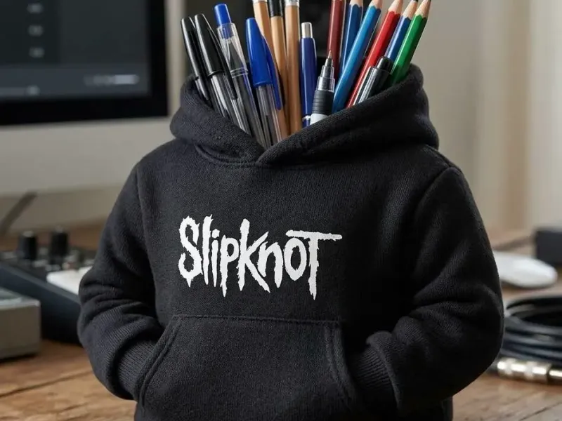 SLIPKNOT HOODIE PEN HOLDER