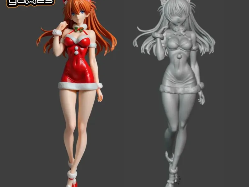 Asuka Navidad Evangelion