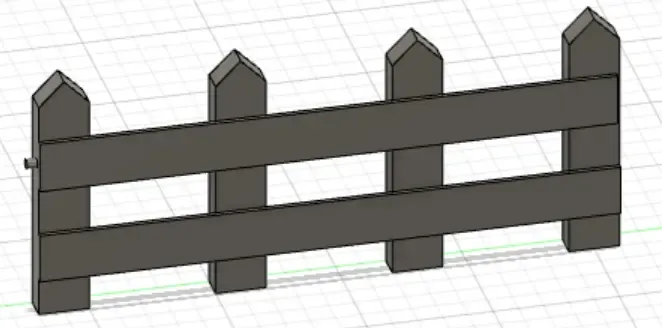 1/18 CLOTURE EXTERIEUR / EXTERIOR FENCE