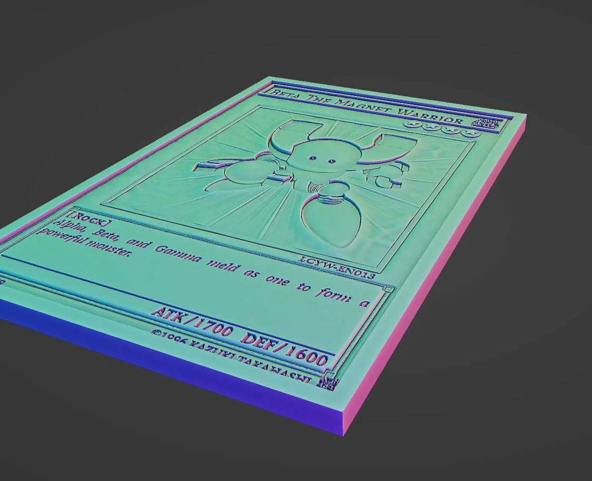 Other STL Download - beta the magnet Warrior - yugiohby Wsonuchiha3D