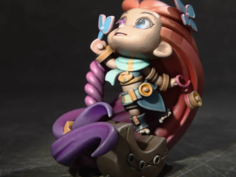 Miniatura Zoe XL Fan Art de LOL