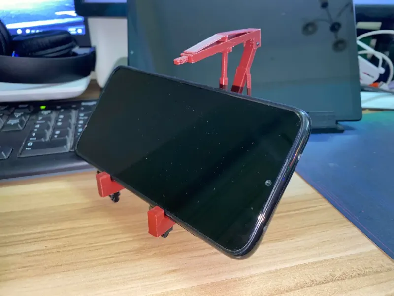 Engine Hoist Phone Stand