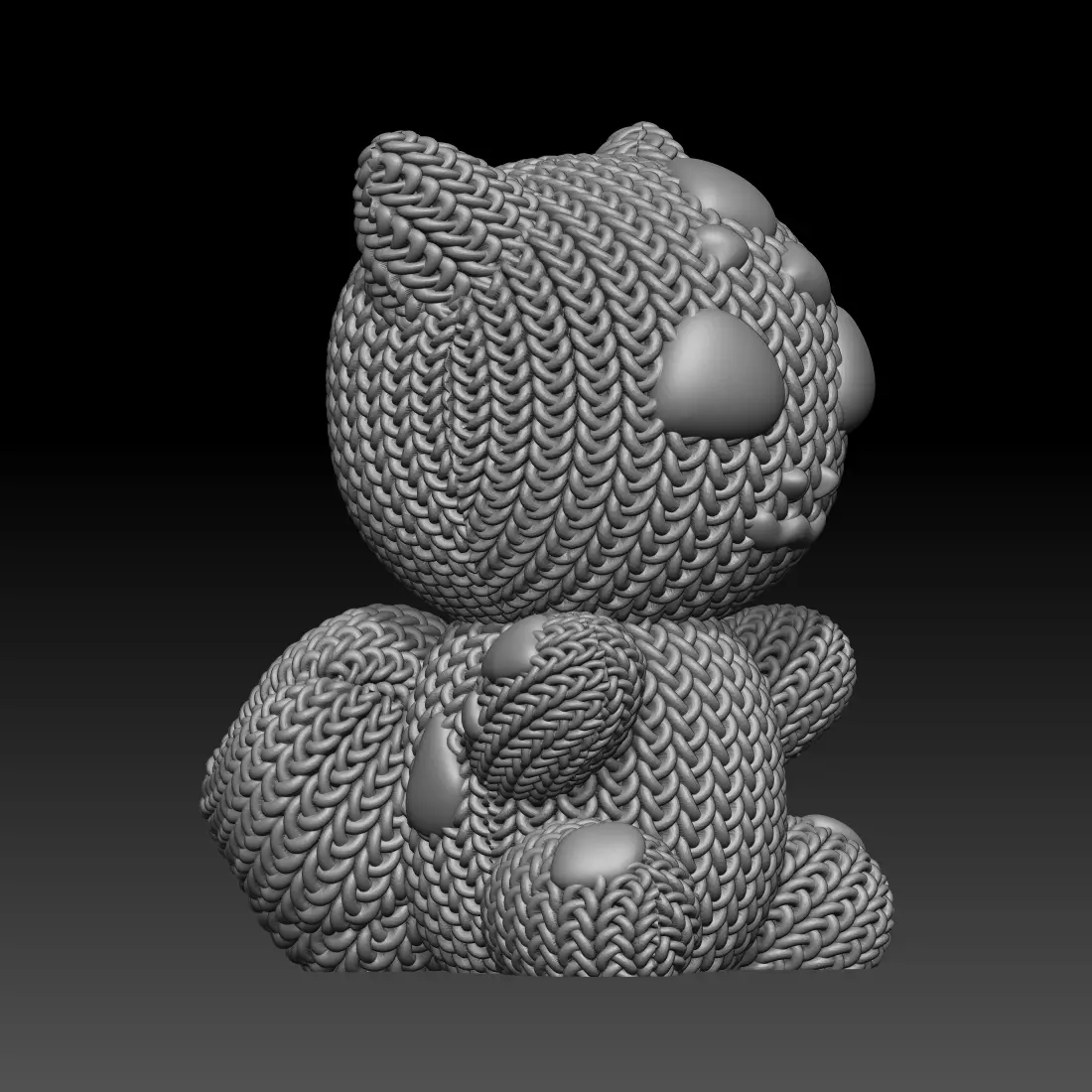 Knitted Bulbasaur