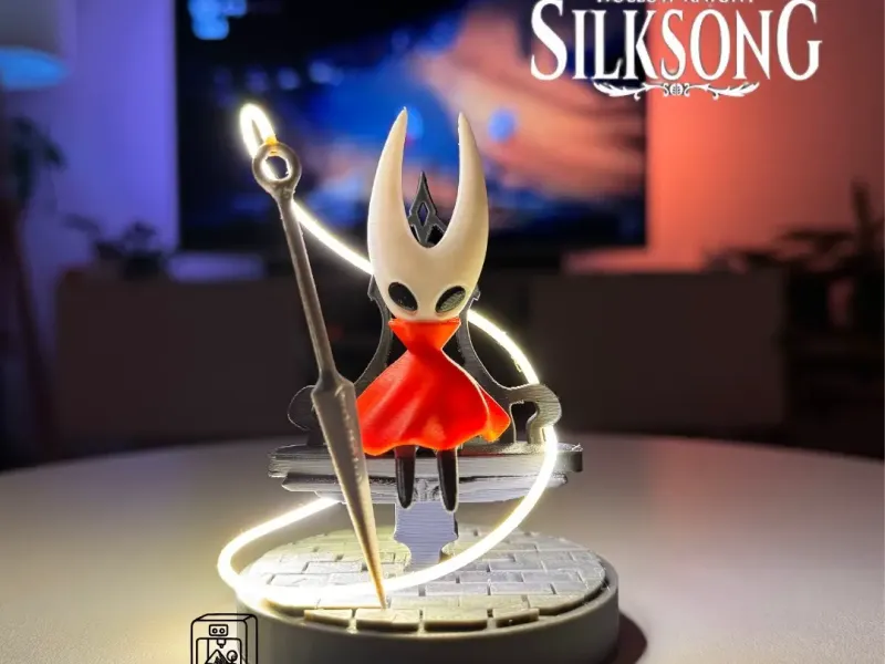 Hornet reposant sur un banc - Silksong - LED - SANS AMS