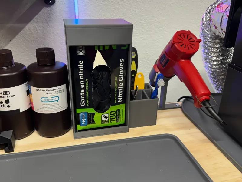 Resin Printer Tool Organizer