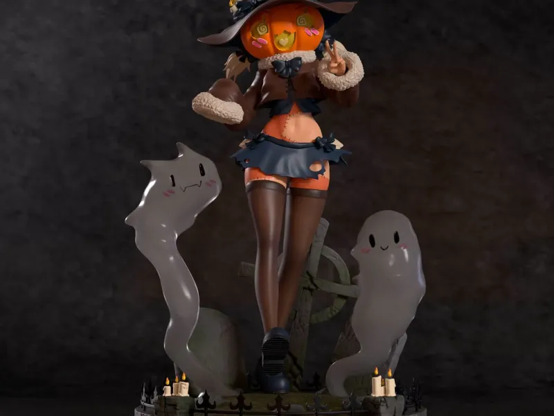 Pumpkin_Girl_STL