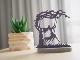 TREE GIRL DESK DECORATION-0