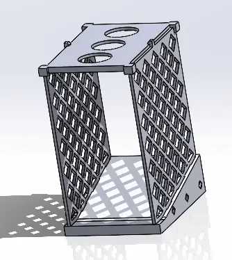 Toothbrush Holder With Angled Base