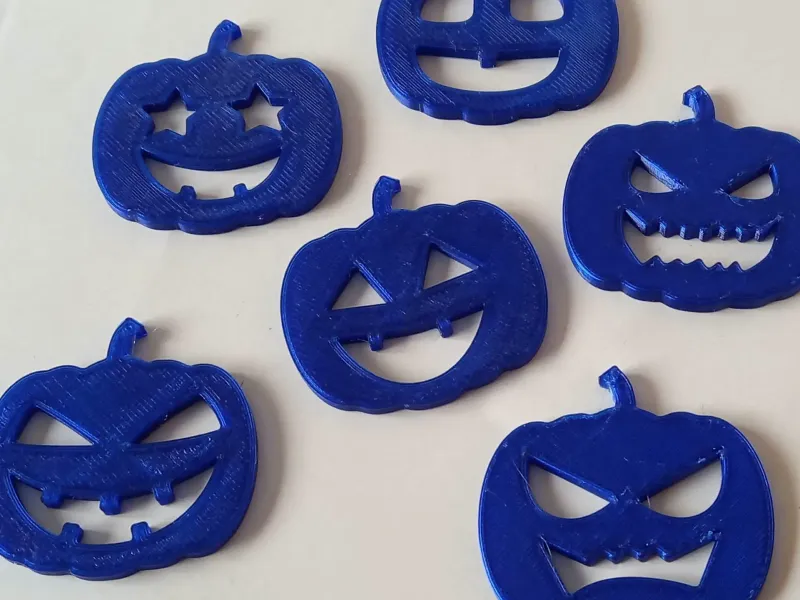 Halloween pumpkins - 2D style set
