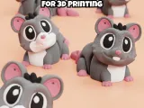 Articulated Mouse STL & 3MF – Flexi Fidget Toy-1