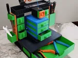 3D Printer Style Tool Station - Support-Free & 220x220 Compatible-2