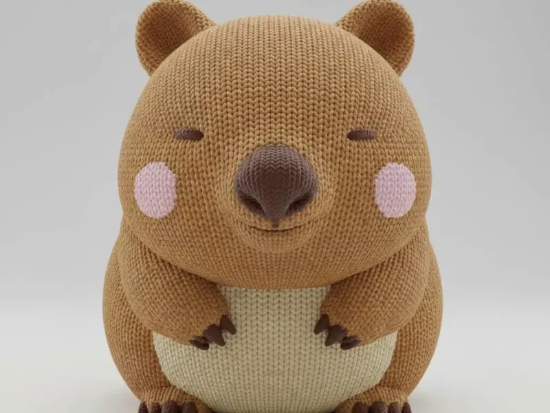 Cozy Knitted Wombat Sleeper – Noah0x03