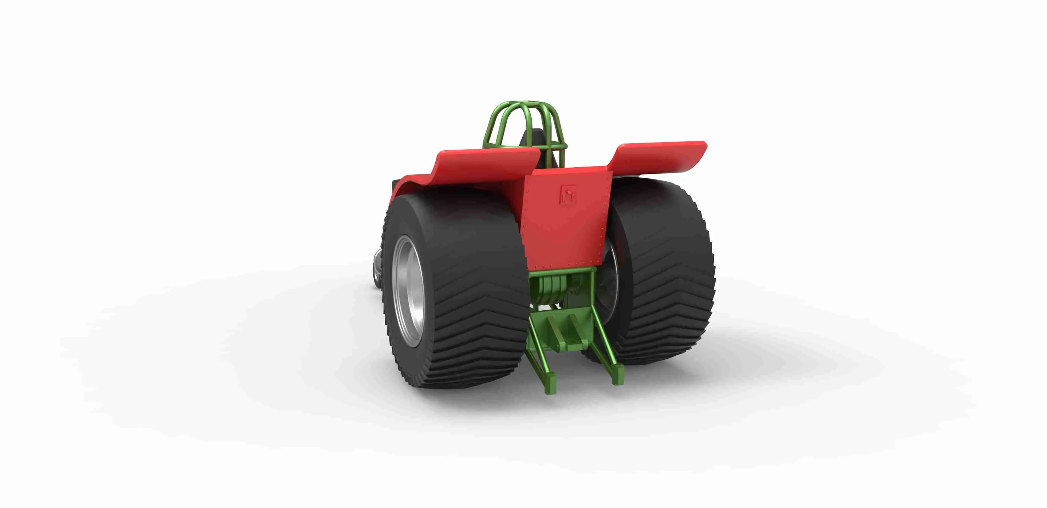 Pulling tractor with single jet engine Scale 1:25