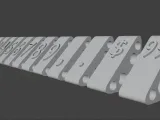 Chiffres modulaires à clipser-7