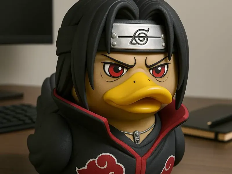 Rubber Duck - Uchiha itachi Naruto- 3d print