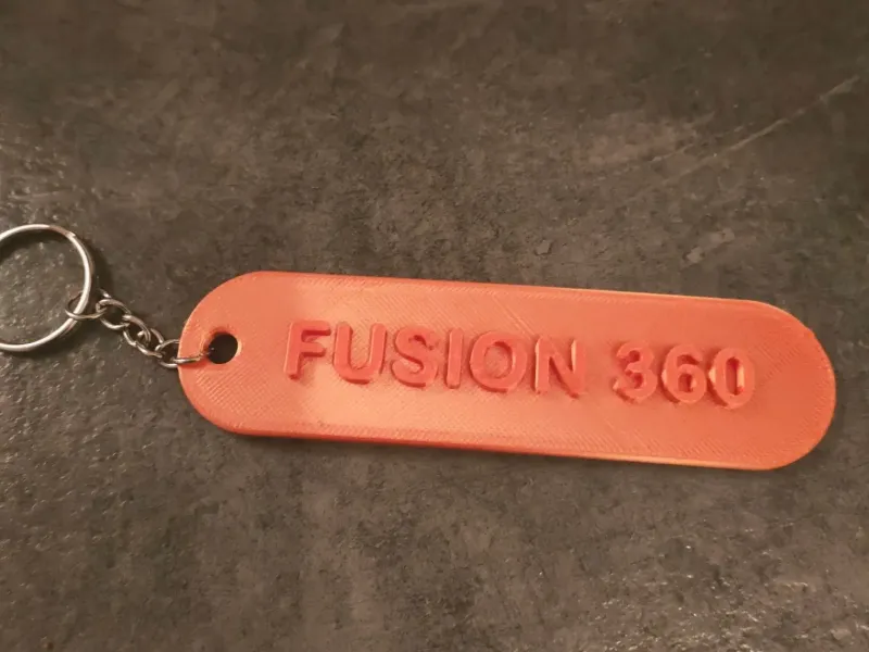 Portachiavi Fusion 360