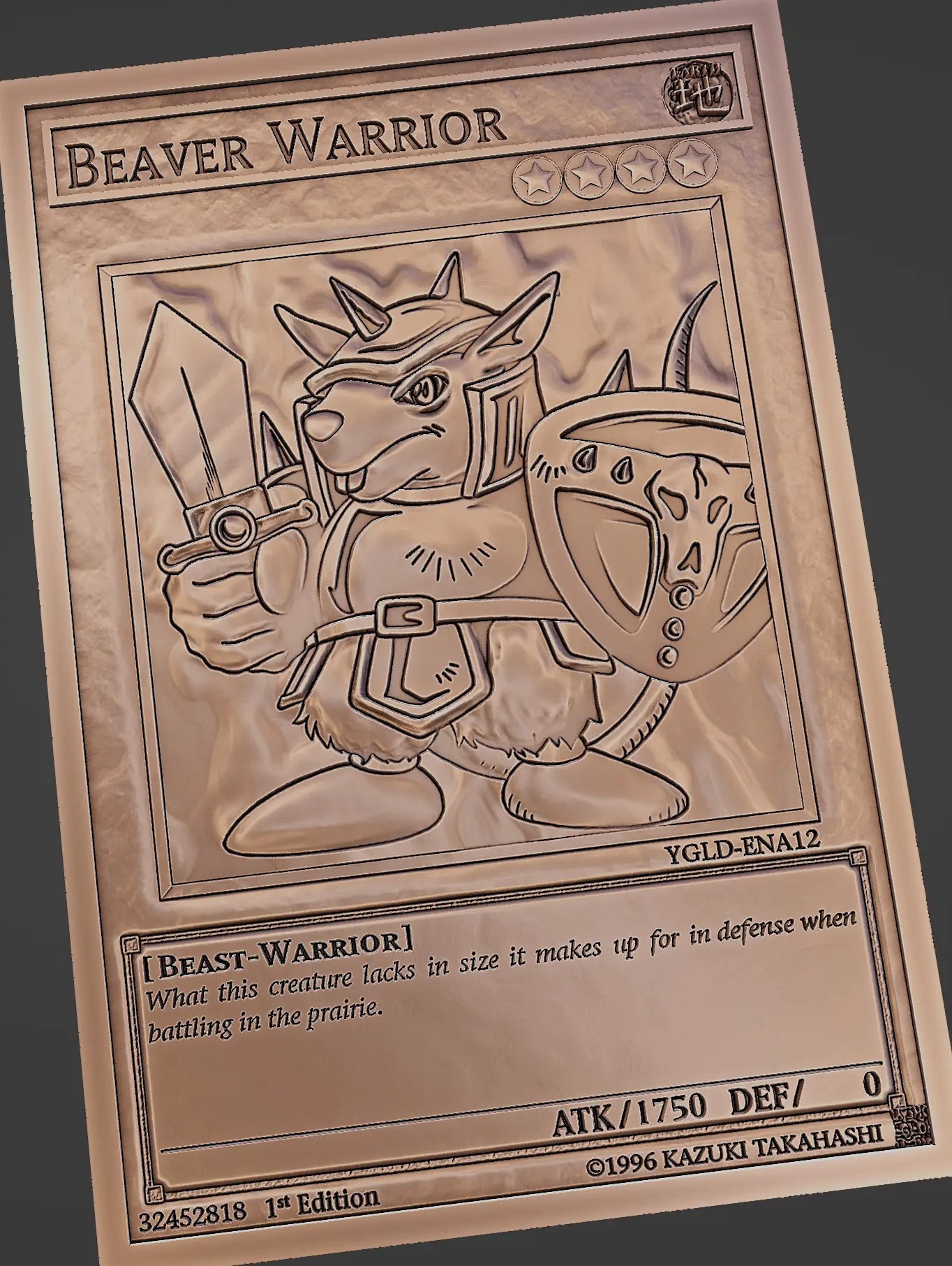 BEAVER WARRIOR - YU-GI-OH!