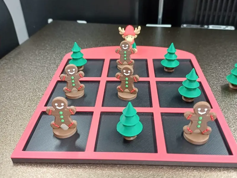 クリスマスの三目並べ