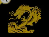 Dragon - Silhouette - 2D Wall Art Decor-0