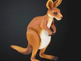 kangaroo figurine-0