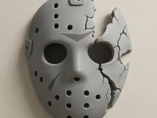 Halloween hockey mask(broken)
