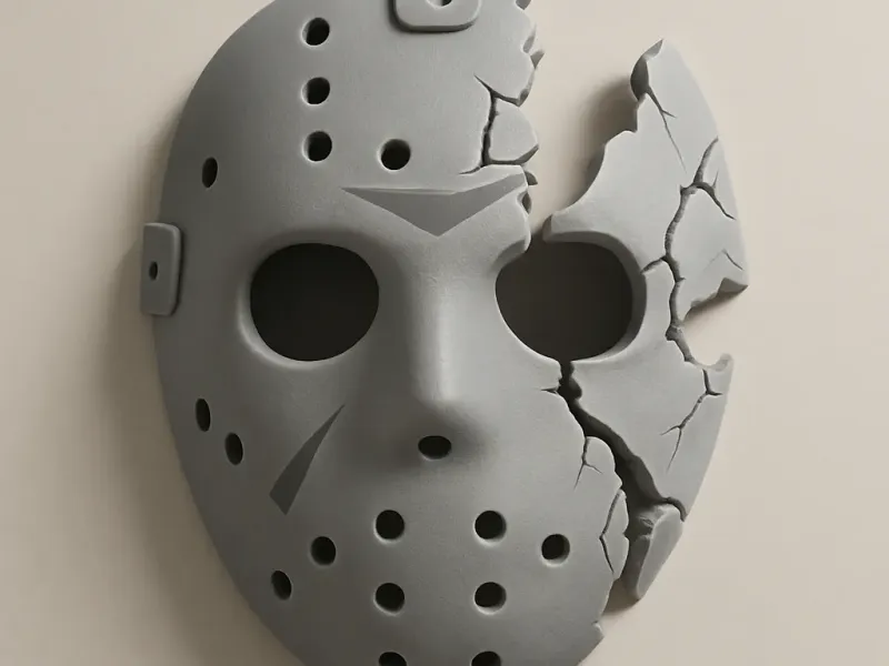 Halloween hockey mask(broken)
