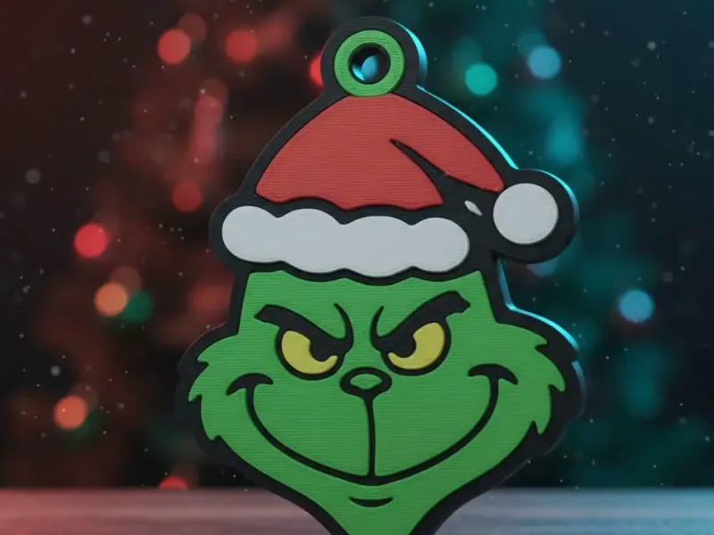 Keychain Grinch