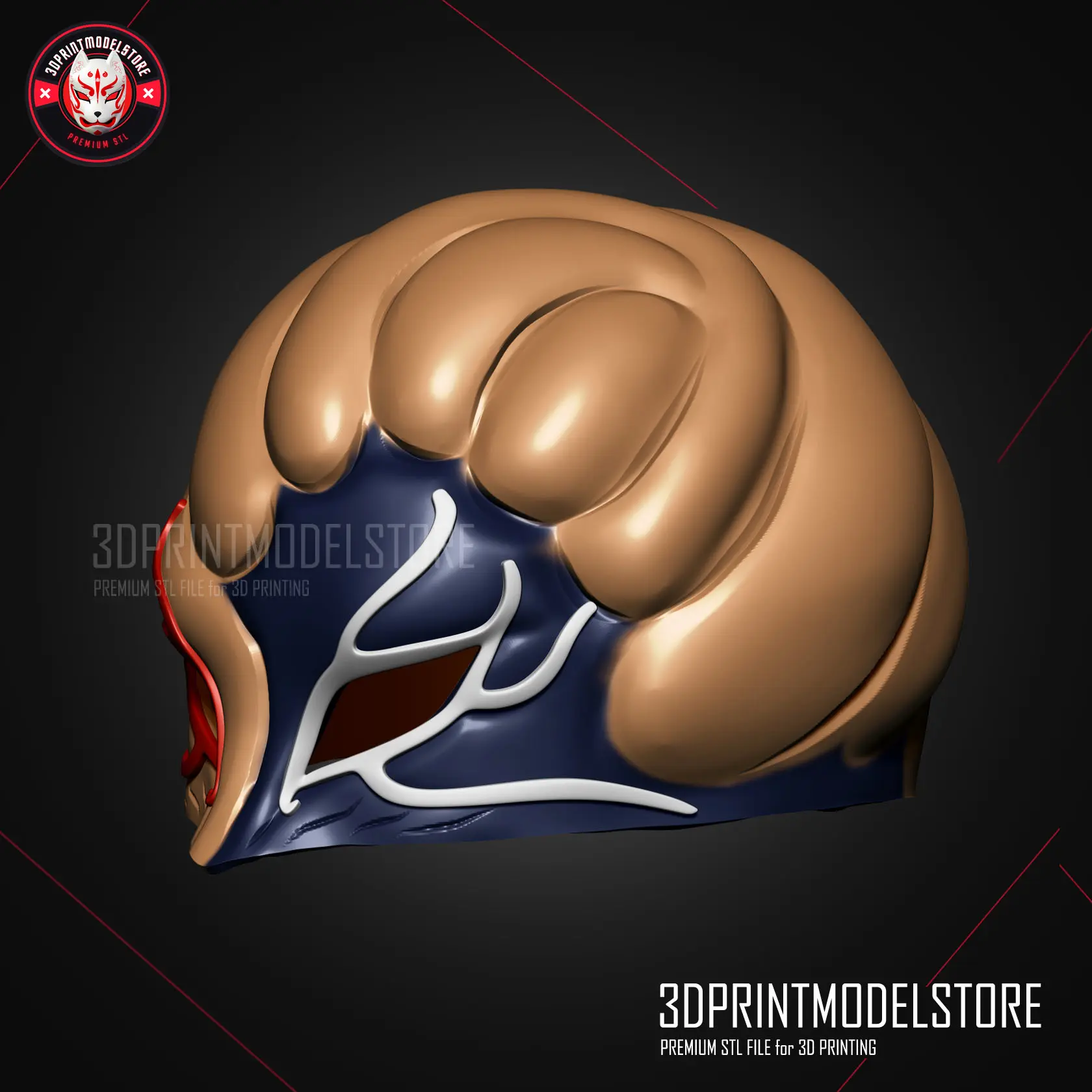 Black Clover William Vageance Mask - Anime Cosplay Helmet