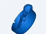 Ashtray of naked woman-2