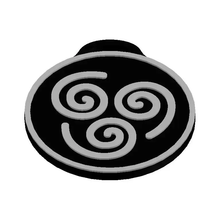 Llavero del Logo del Elemento Aire