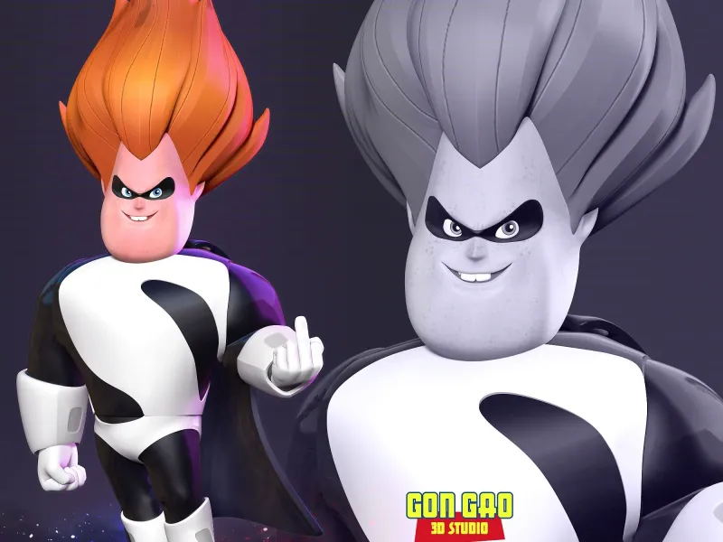 Syndrome - The Incredibles Fanart