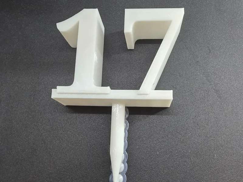 17 Tortenstecker