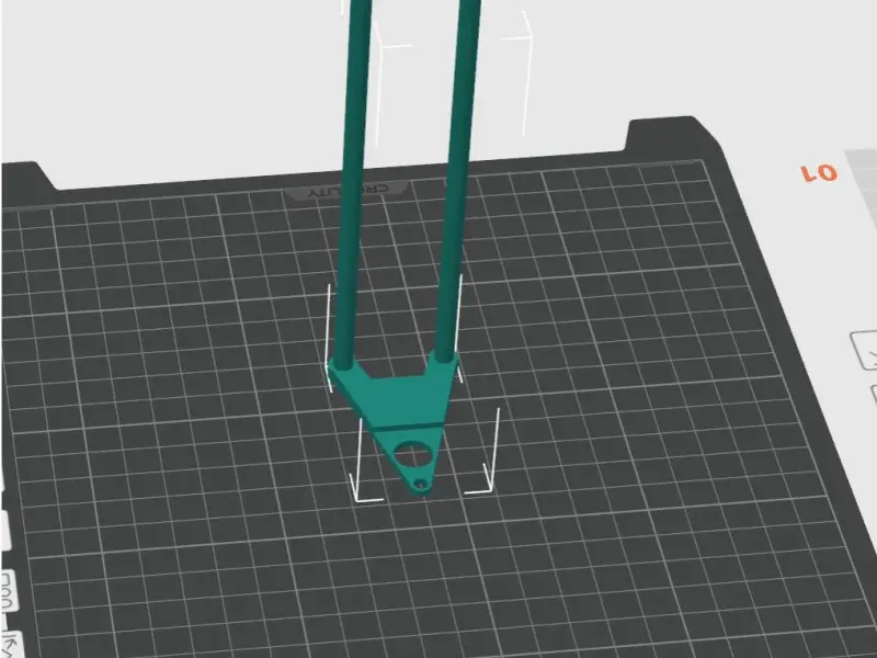 support alarme rod pod