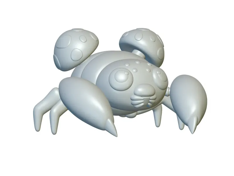 Pokemon Paras #46 - Ready for 3D Printing!