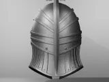Fantasy Medieval Knight Helmet – Highly Detailed Armor Style-3