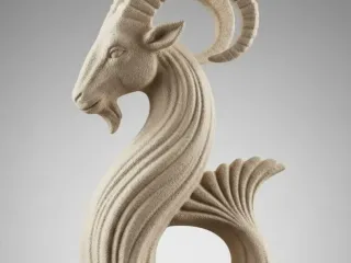 Capricornio - arte abstrata - Coleção signos