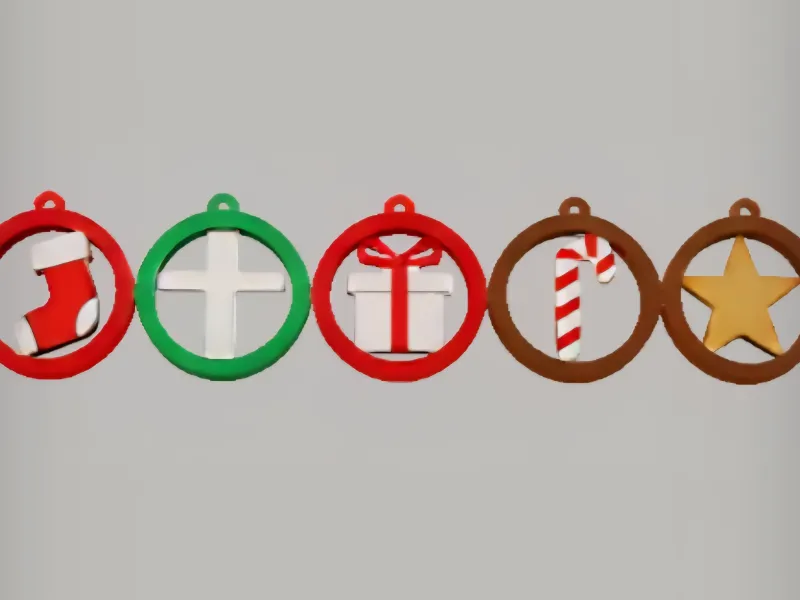 Xmas Tree Decor Set#1