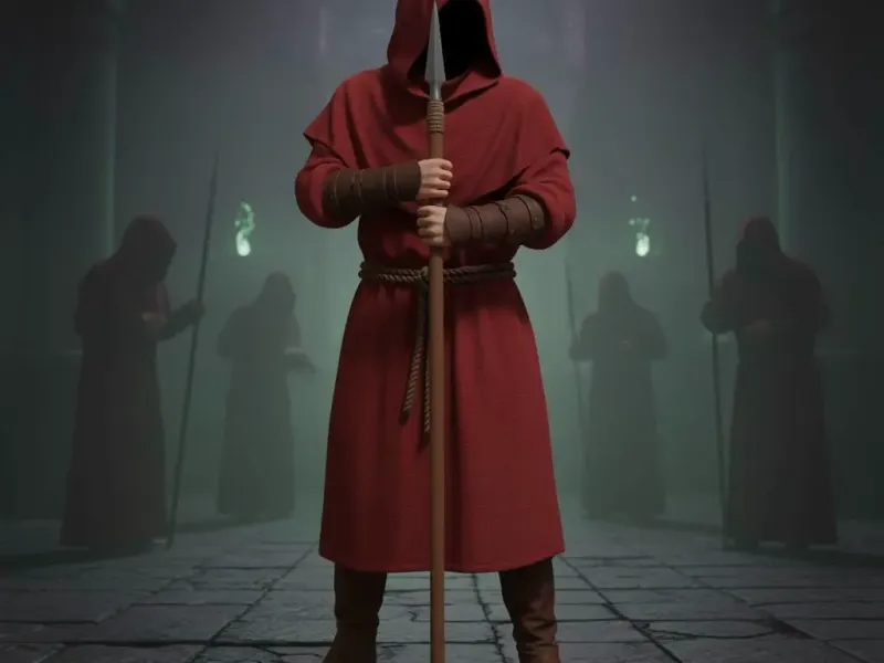 Cultis Soldier Spear - The Red Cult