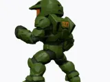 Chief chibi fighter pose-2