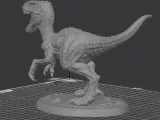 Velocirap statue-3