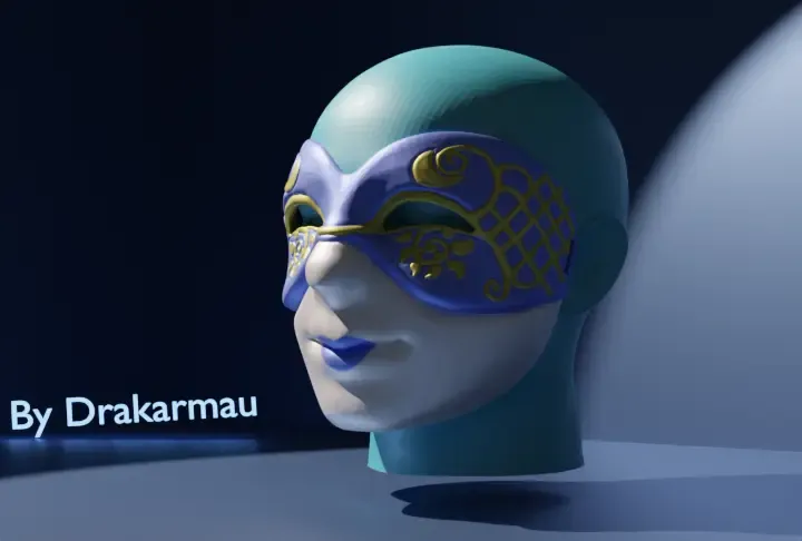 joyfull joe the venitian jester mask