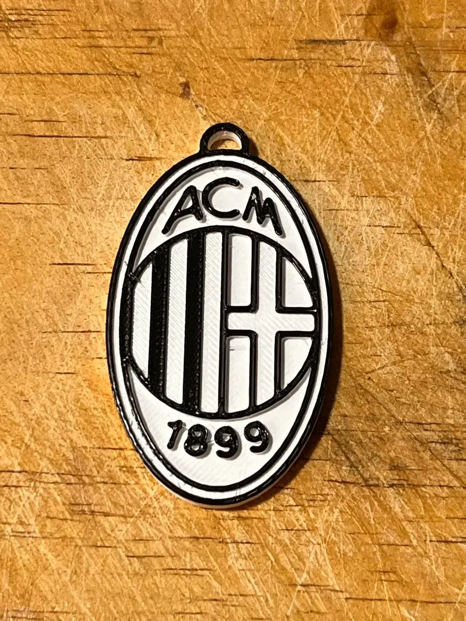 3D Printer Files | 3MF File | Keychain A.C. Milan | Creality Cloud