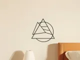 Triangle Wall Art, Wall Decor, Home Decor-1