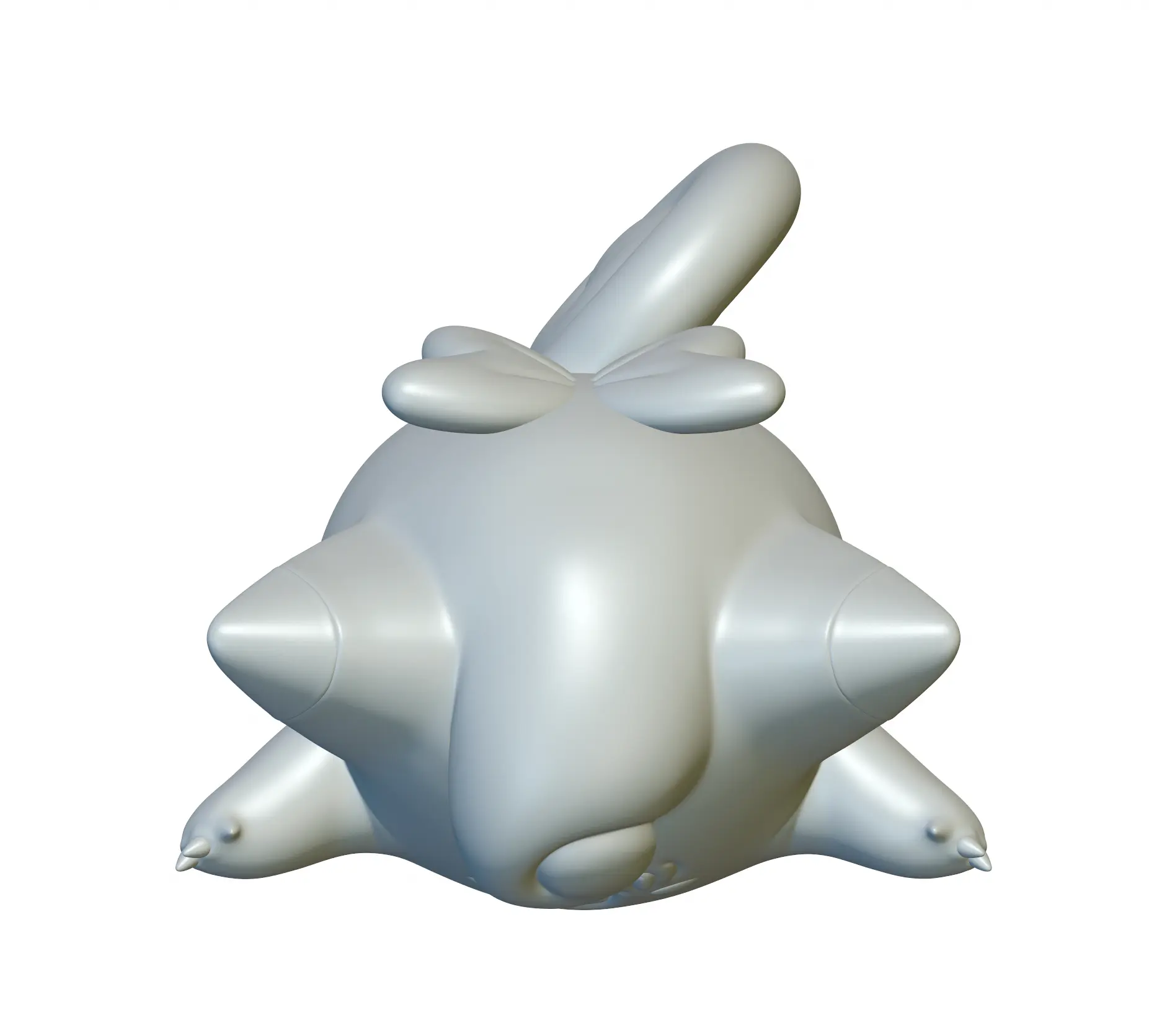Pokemon Clefairy #35 - ¡Listo para imprimir en 3D!