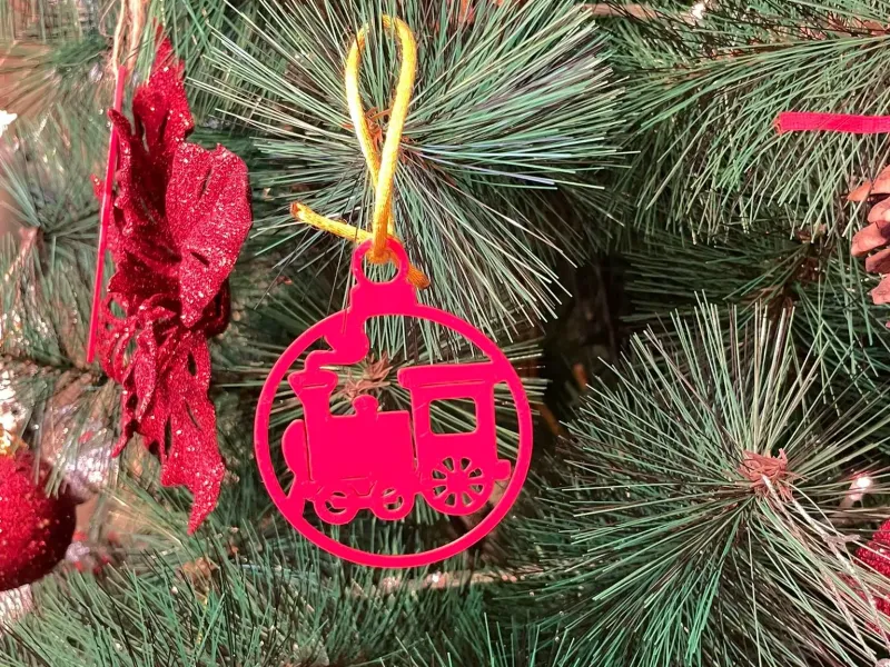 Adorno Navidad Tren